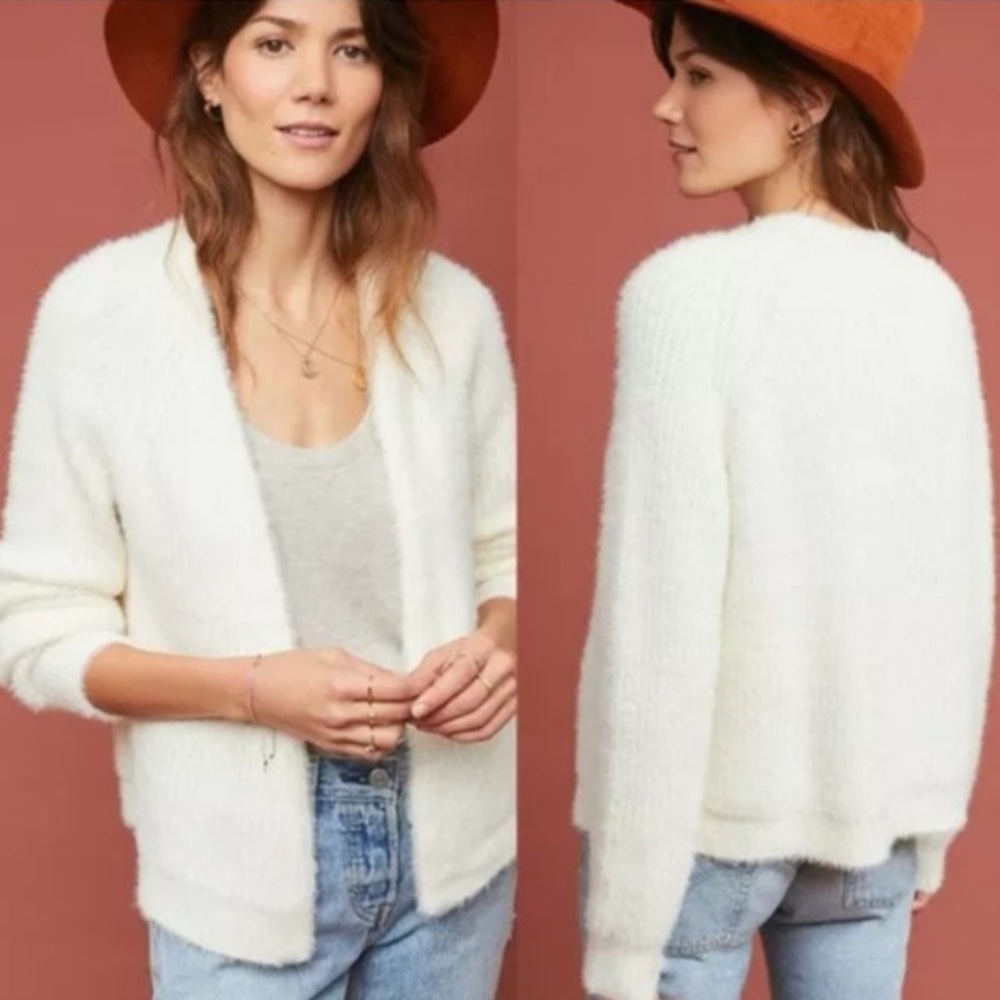 Sleeping on Snow Northbound Eyelash Cardigan NWT